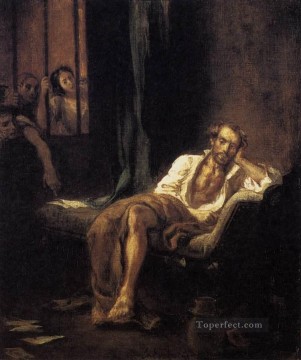 マッドハウス・ロマンティック・ユージン・ドラクロワのタッソ Oil Paintings